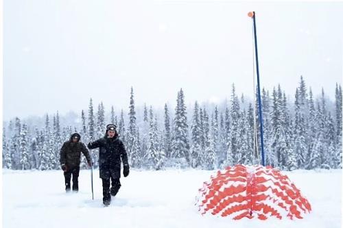کلبه برفی تاشو با الهام از خرس قطبی ابداع شد