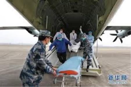 هواپیمای خدمات پزشكی چین نخستین ماموریت خودرا انجام داد