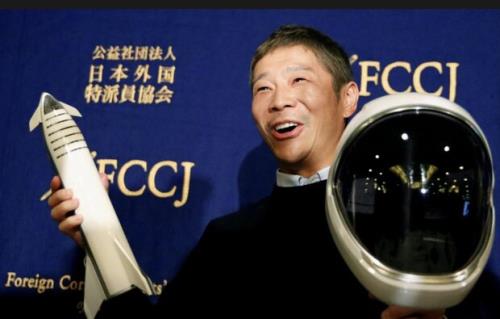 میلیاردر ژاپنی همسفرانش به ماه را انتخاب می كند